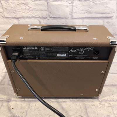 Fender Acoustasonic 40 2-Channel 40-Watt 2x6.5" Acoustic Guitar Amp