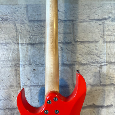 Ibanez Mikro 3/4 Scale Orange Yellow Red Electric Guitar