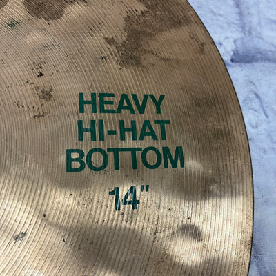 Paiste 1000 Series Heavy Hi Hats Green Label REPAIRED