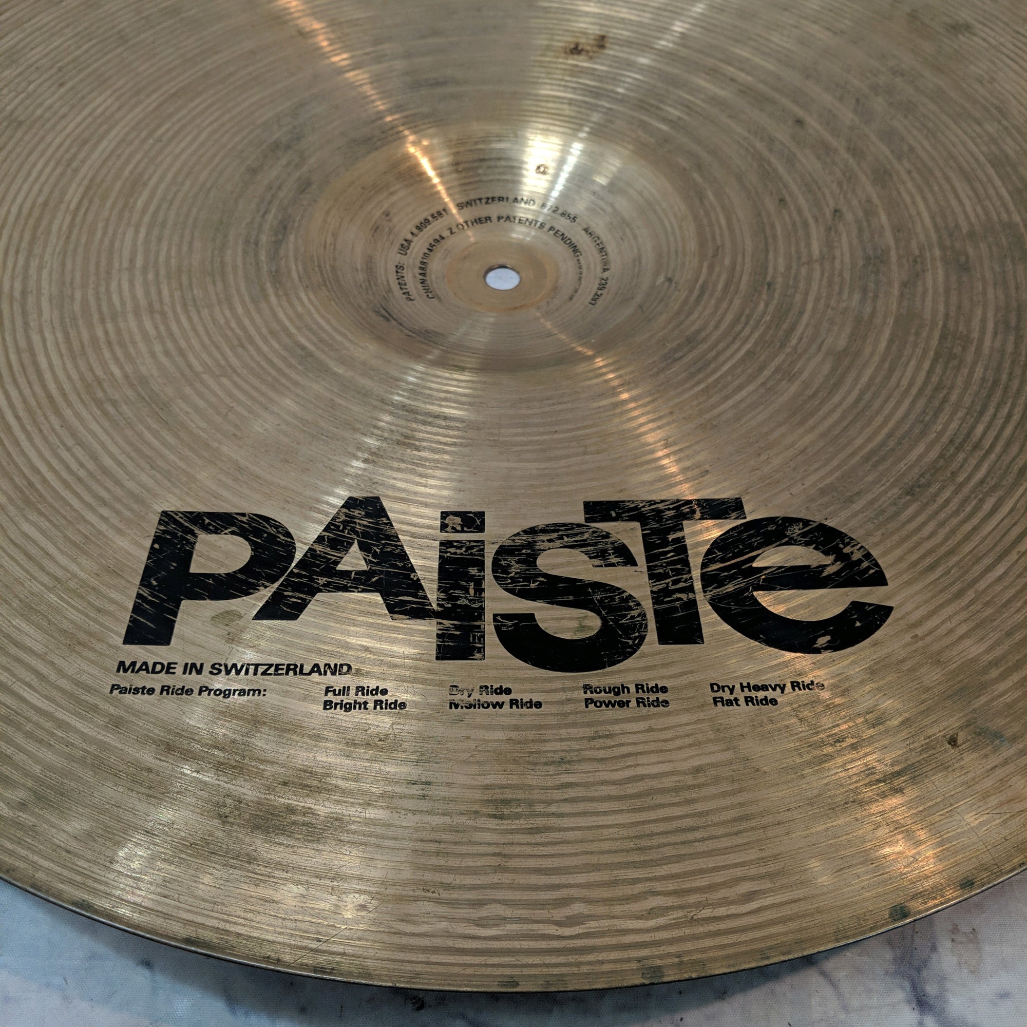 Paiste 20 Signature Bridge Ride Cymbal