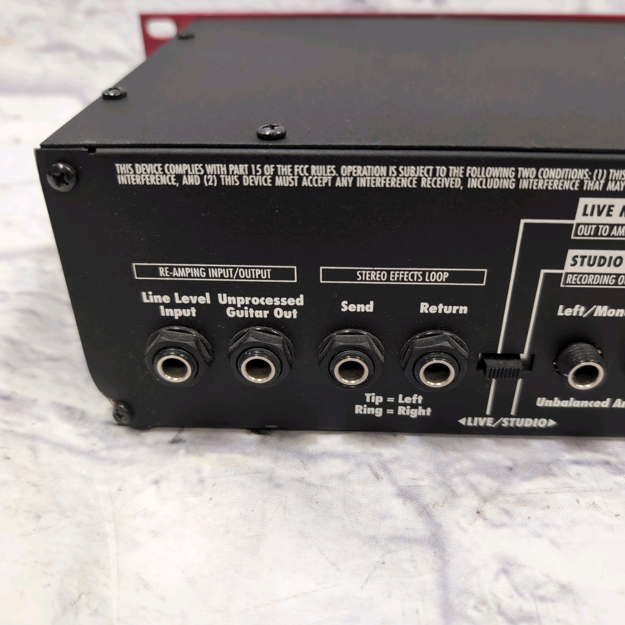 Line 6 Pod Pro Rack Multi Effect and Amp Modeler