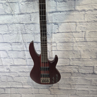LTD LTD-4 Walnut 4 String Bass Guitar