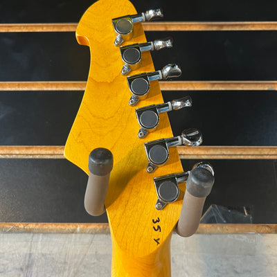 Spectrum Strat Style Sunburst Flame Top 3 Single Coils Electric Guitar