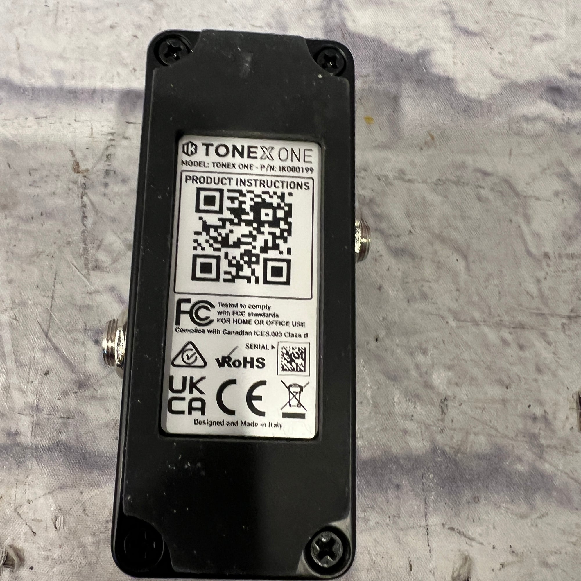 IK Multimedia Tonex One Amp Modeling Pedal with Effects