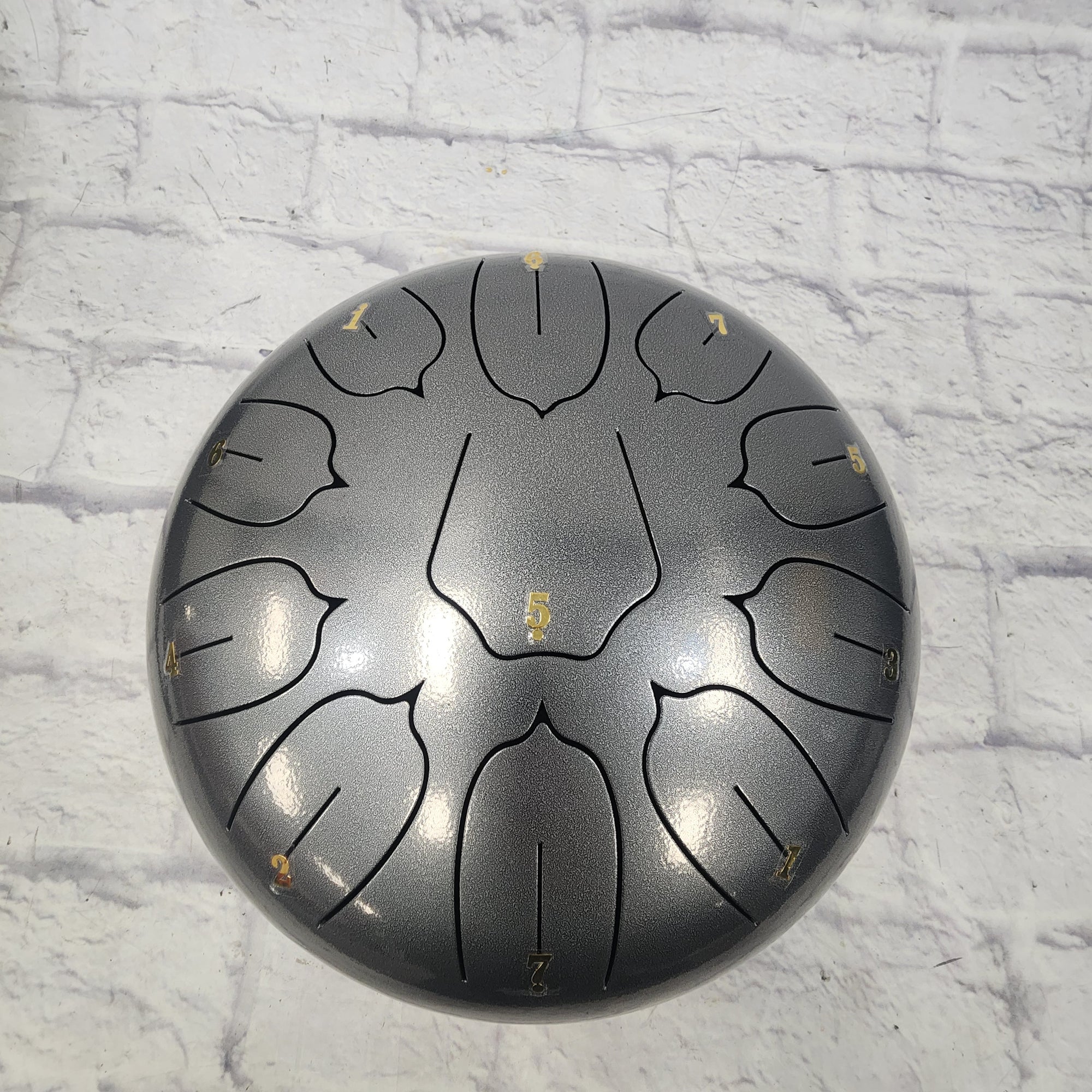 Unknown Steel Tongue Drum with Bag and Mallets
