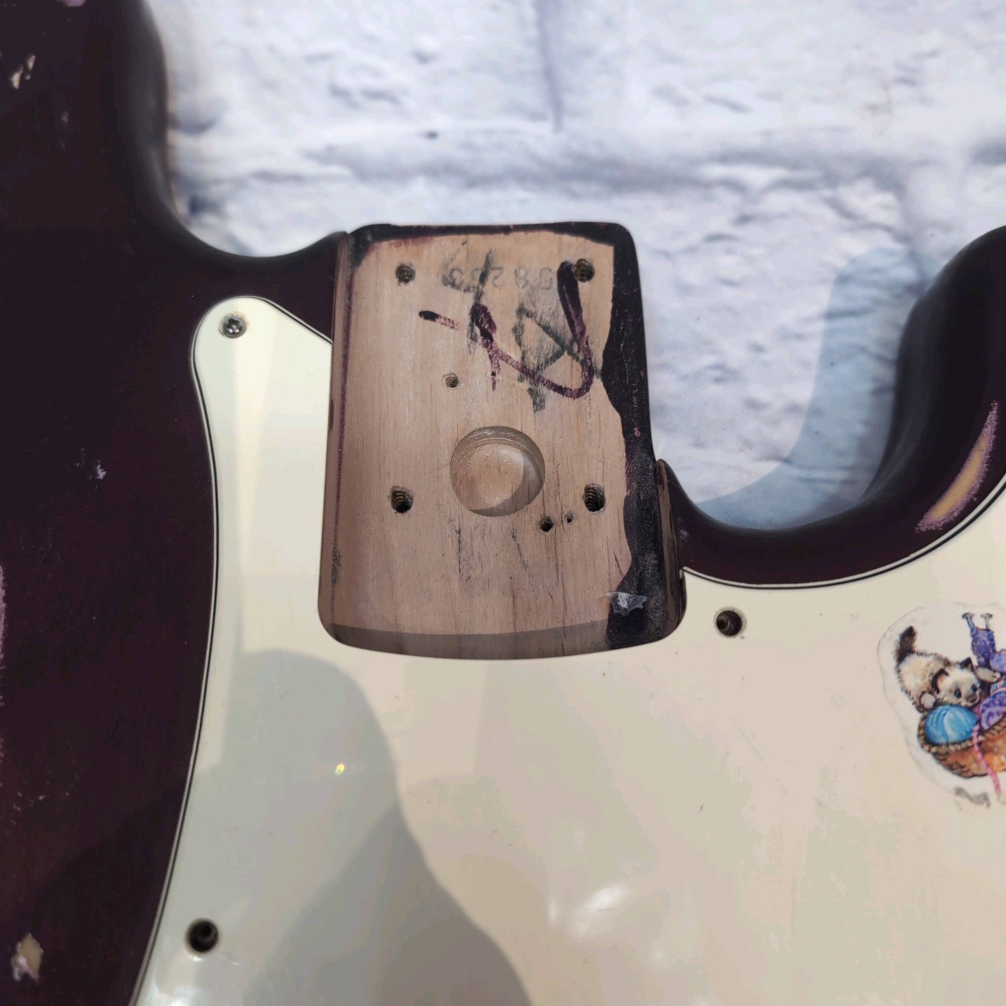 Fender MIM Loaded P Bass Body Relic