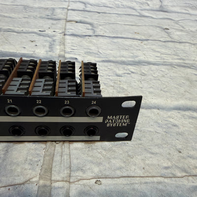 AP Audio Master Patching System Rack Patchbay