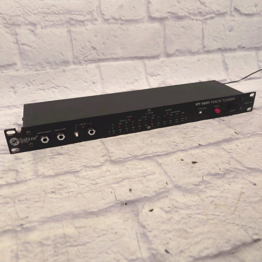 Sabine RT-1601 Rack Tuner