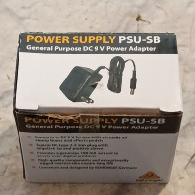 Behringer PSU-SB 9V 100ma Power Supply