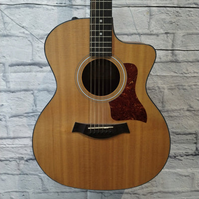 Taylor 114ce Natural Walnut Acoustic Guitar w/ case - 2013 AS IS