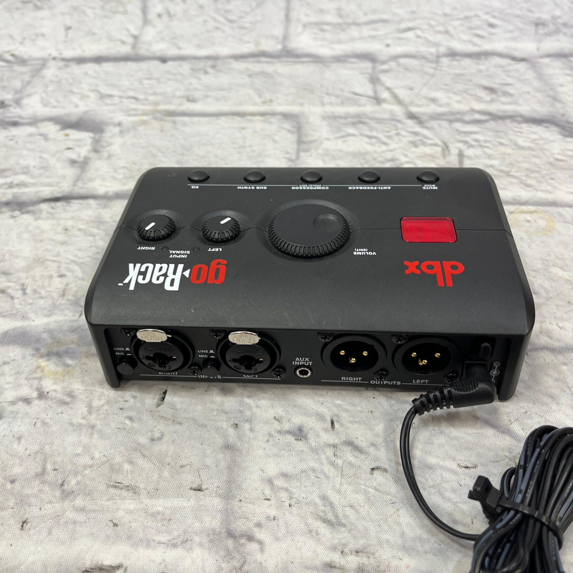 DBX Go Rack Processor with Power Supply