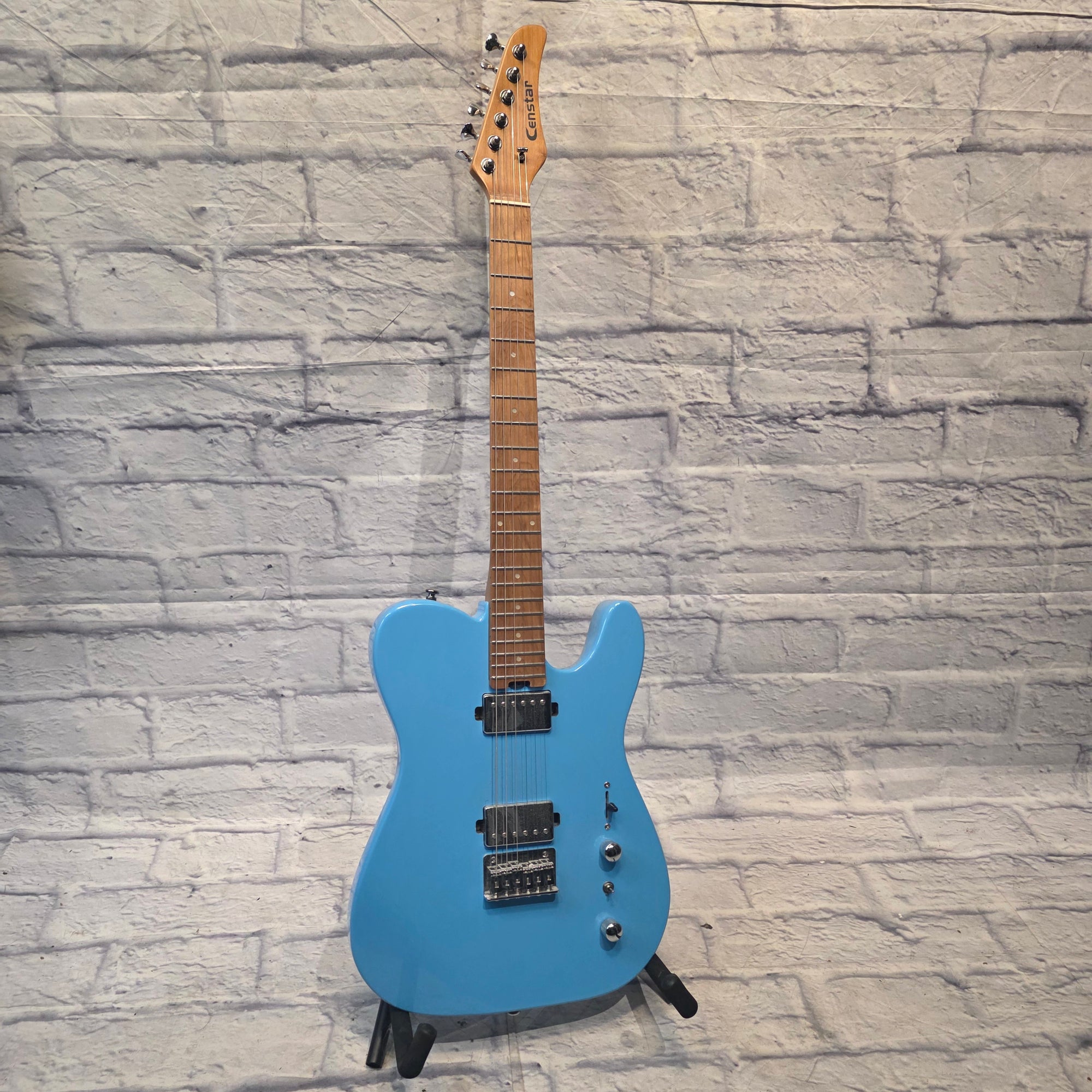 Censtar Blue Tele Style Electric Guitar