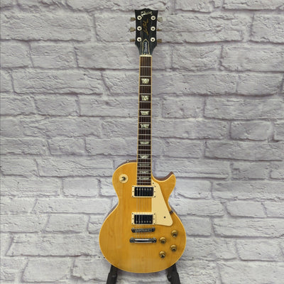 Vintage 1977 Gibson Les Paul Standard Electric Guitar Natural w/ Original Hard Case and Receipt!