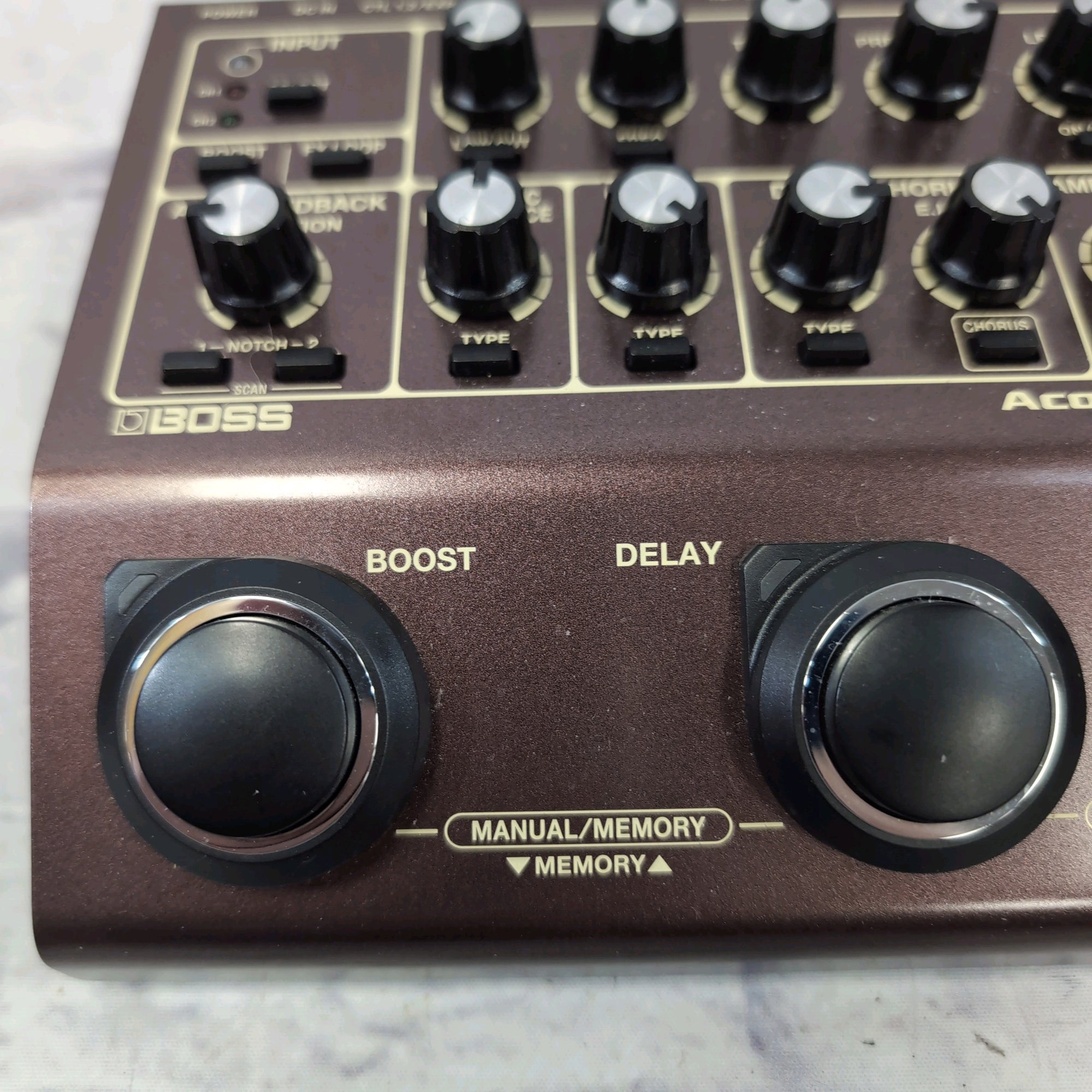 boss acoustic preamp pedal Boss AD-10 Acoustic Preamp Pedal
