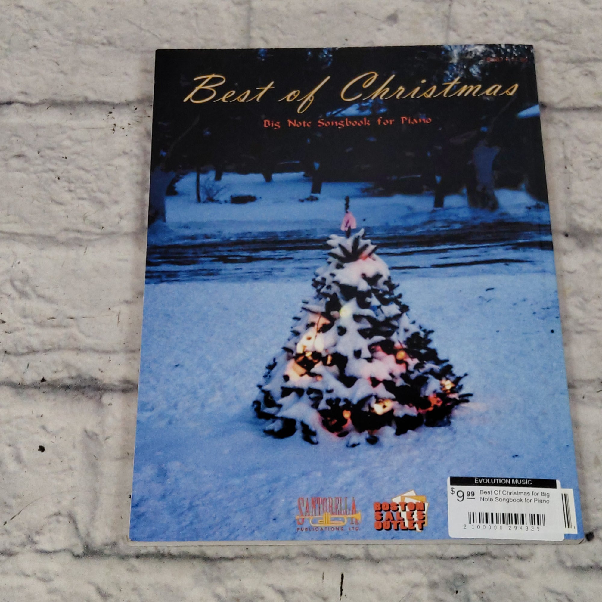 Best Of Christmas for Big Note Songbook for Piano
