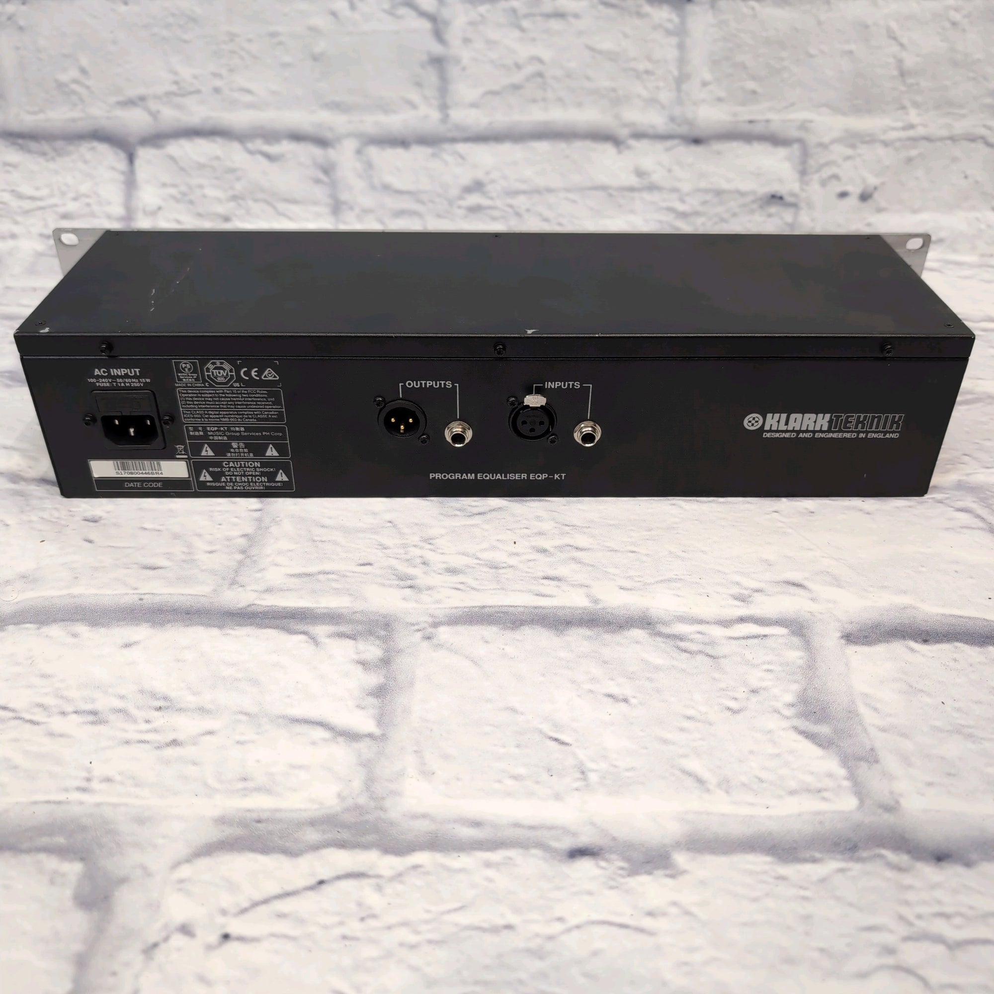 Klark-Teknik EQP-KT Tube Equalizer