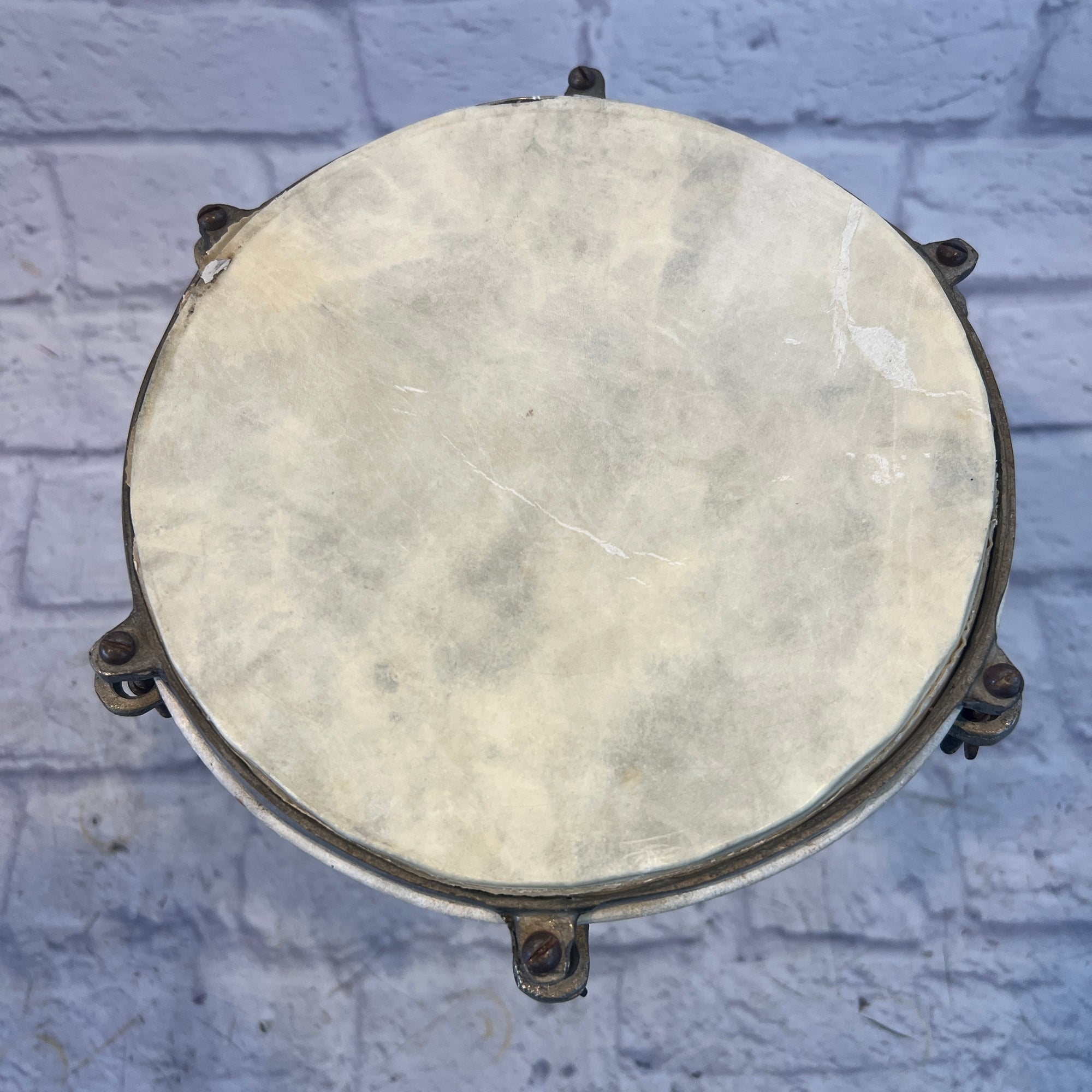 Unknown 8 Inch Metal Doumbek.