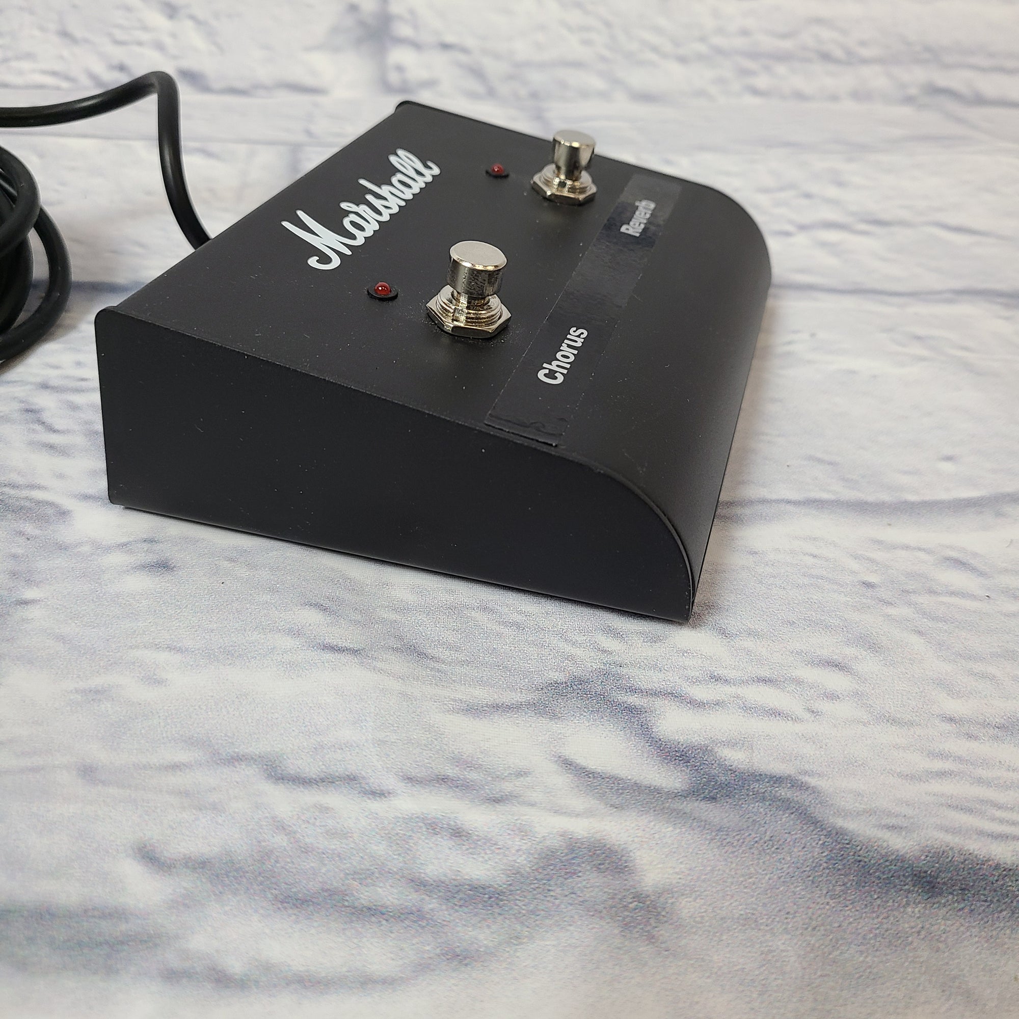 marshall chorus pedal Marshall Dual LED Chorus Reverb Footswitch