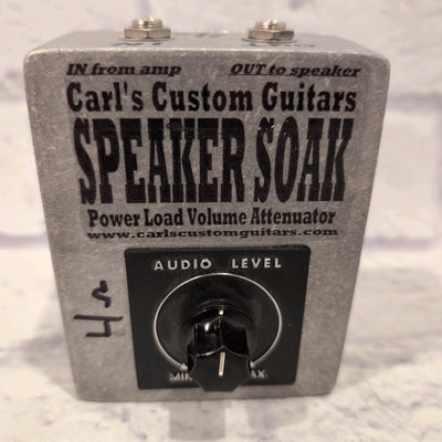Carl's Custom Guitars Speaker Soak 4 Ohm Power Load Volume Attenuator.