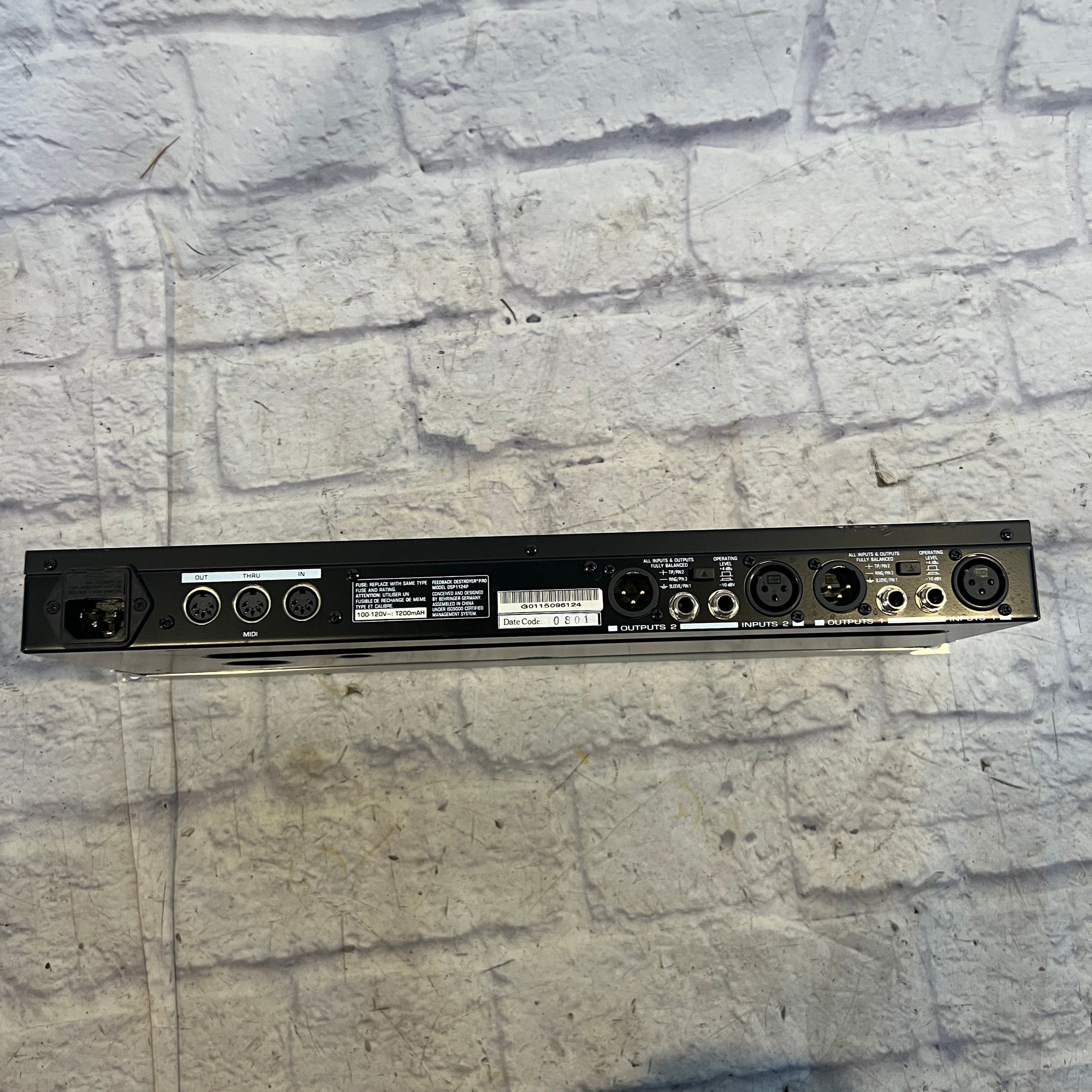 Behringer DSP1124P Feedback Destroyer Pro
