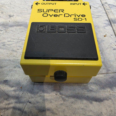 Boss Super OverDrive SD-1 Overdrive pedal