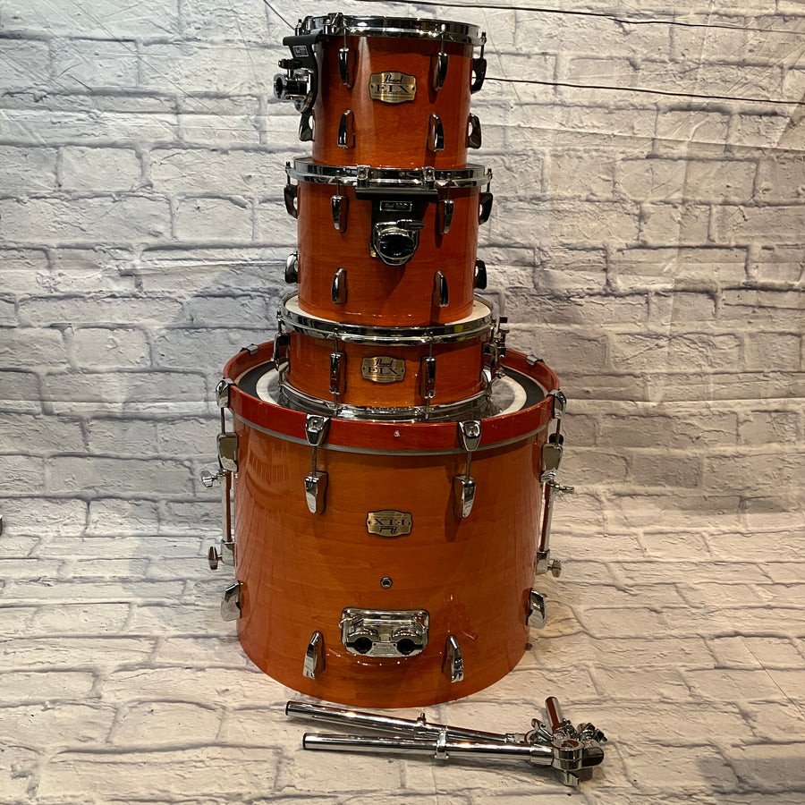 Pearl Export ELX Export Series 4 Piece Drum Kit - Orange