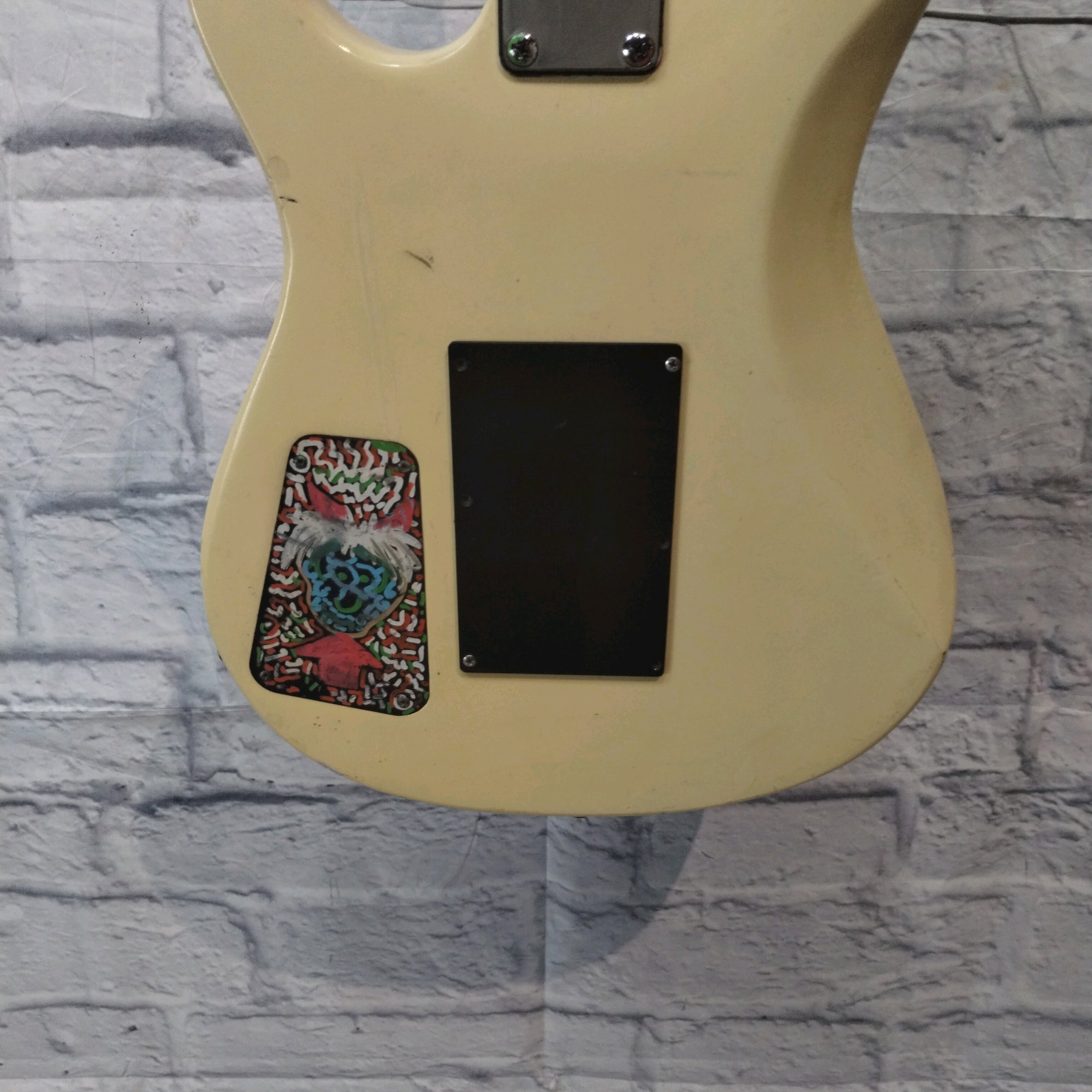 Unknown S Style Electric Guitar HSS - Cream Electric Guitar