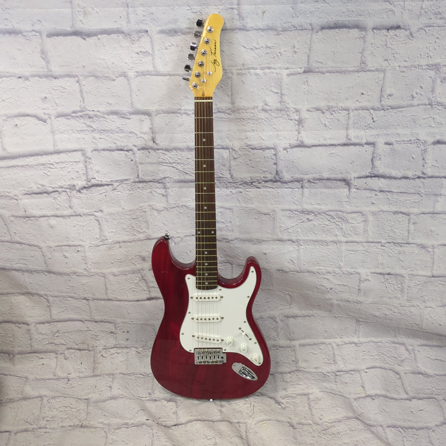 Jay Turser Red Strat Style Electric Guitar