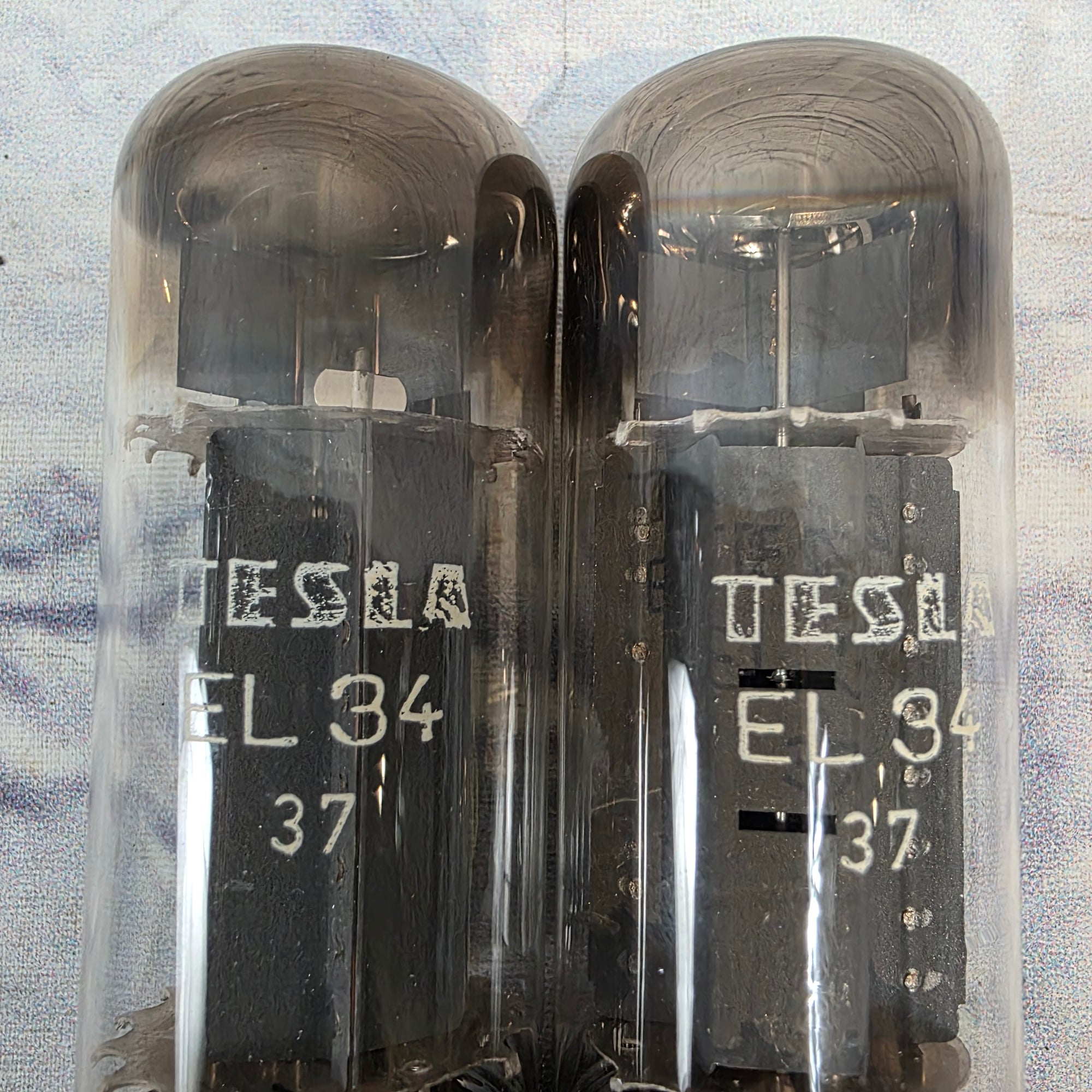 Tesla EL34 37 Tube Pair Amplifier Tubes