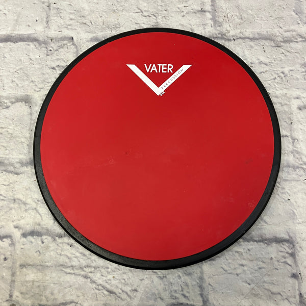 Vater 12 Inch Red Practice Pad - Evolution Music