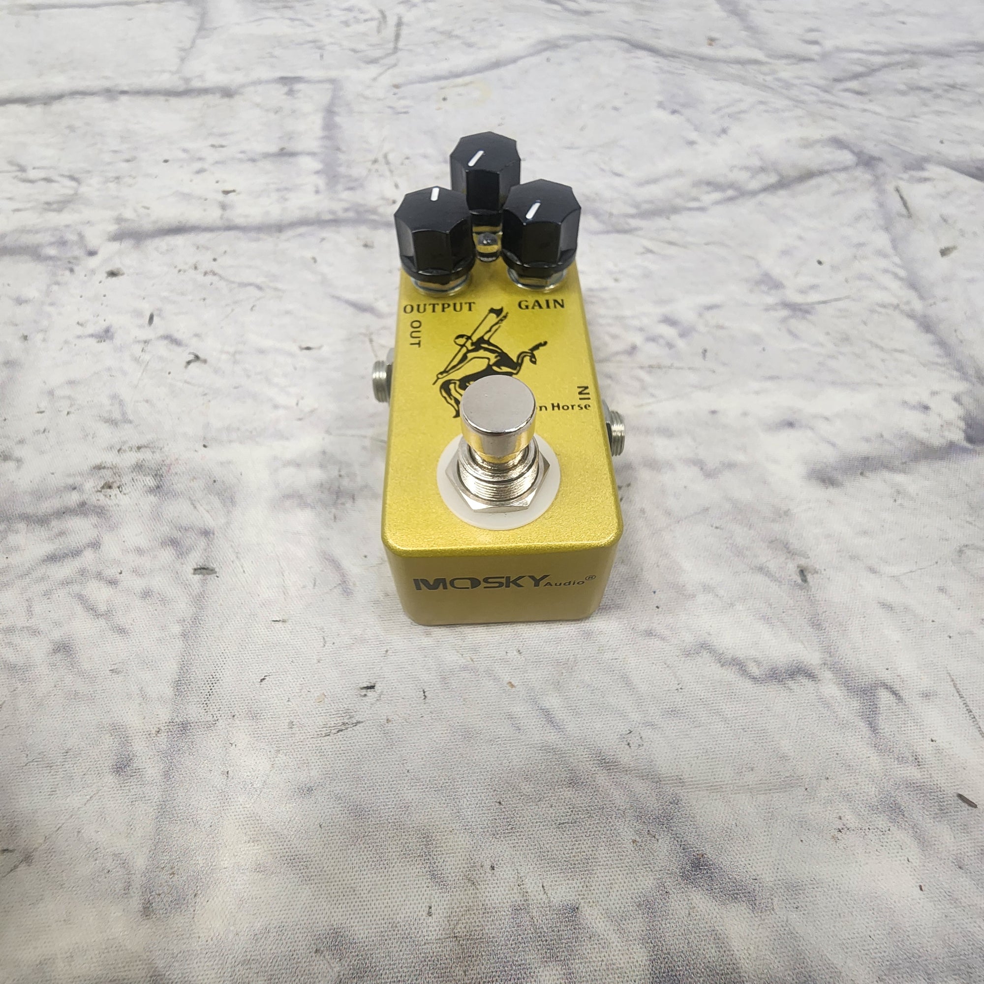 golden horse pedal Mosky Golden Horse Overdrive Pedal