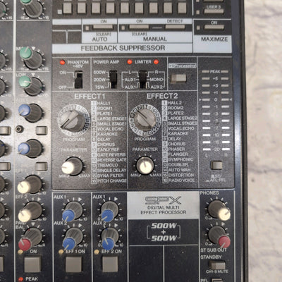 Yamaha EMX5016CF 16 Channel 500-Watt Powered Analog Mixer