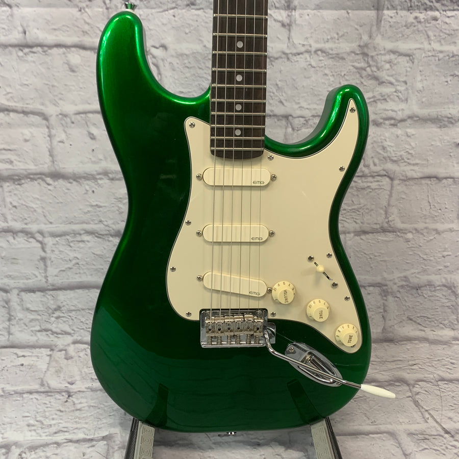Gatto Candy Green Stratocaster with EMG