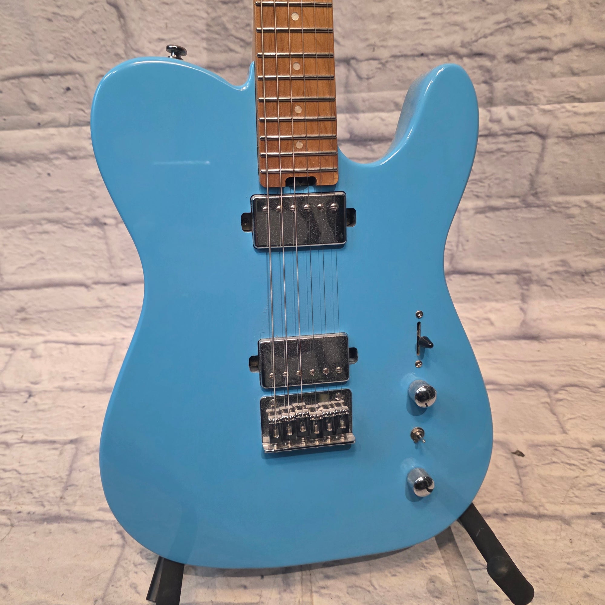 Censtar Blue Tele Style Electric Guitar