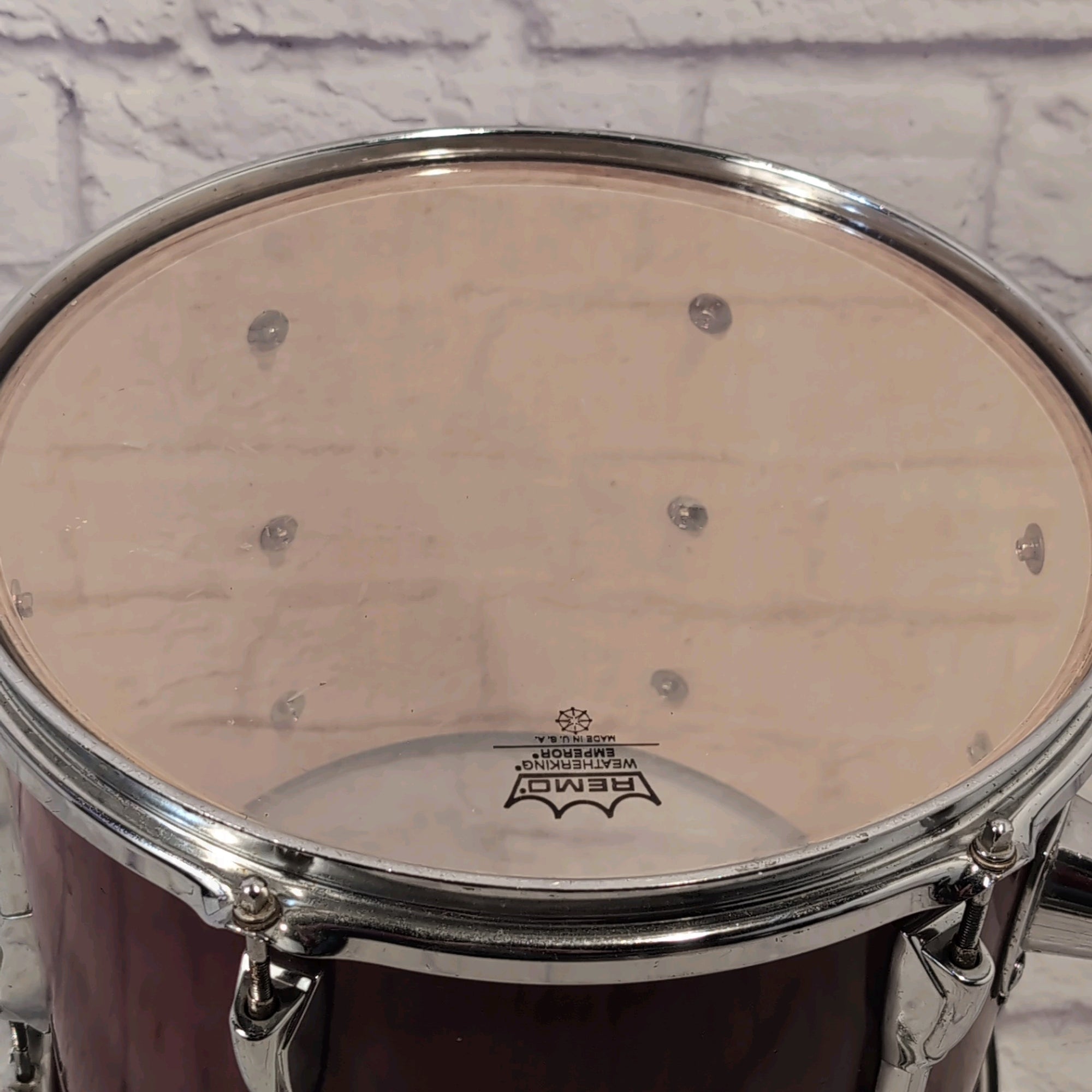 1990s Yamaha Indonesia Stage Custom 11 x 13" Wine Red Stain Tom