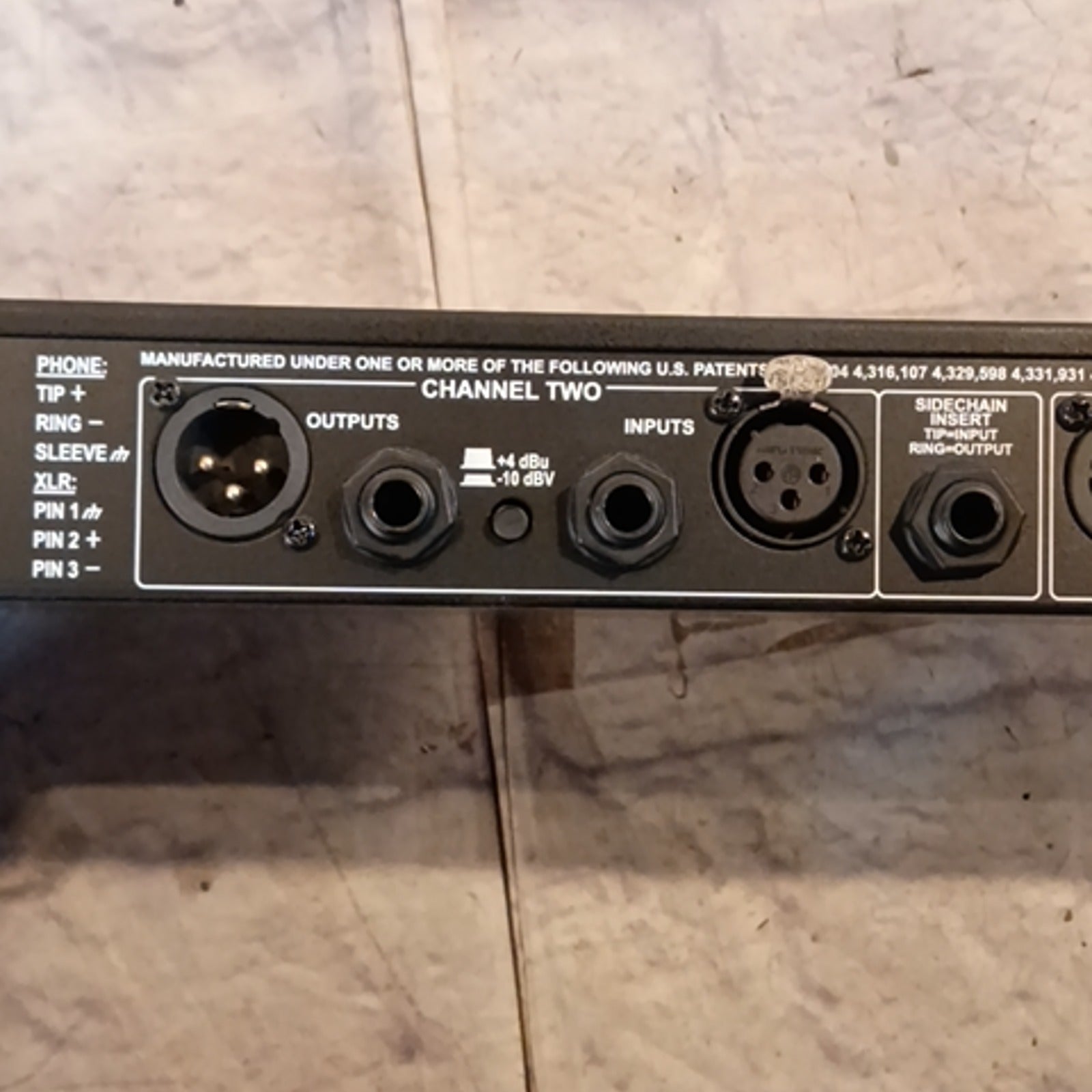 DBX 166xs Compressor