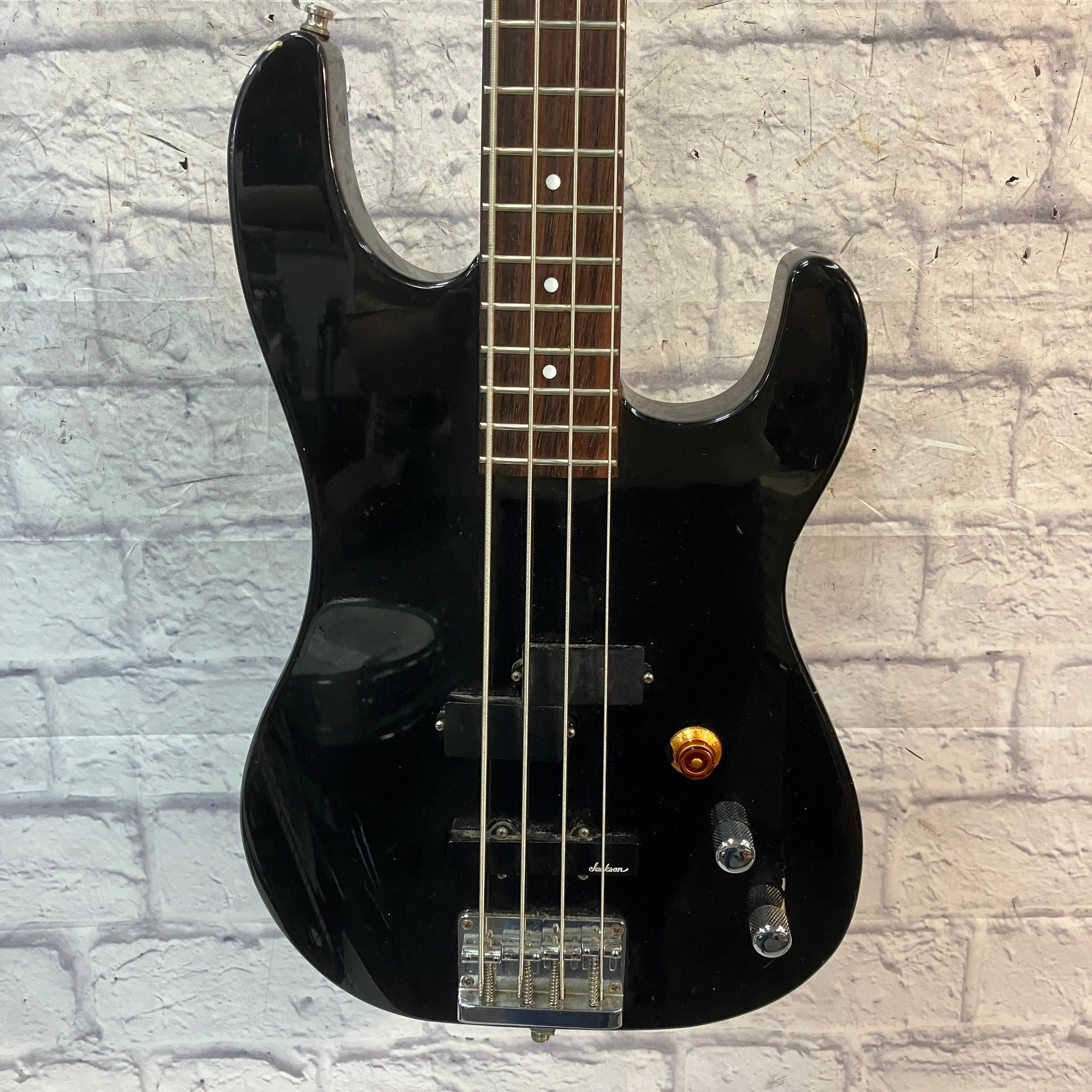 Charvel CX490 4 String Bass As Is Neck Split