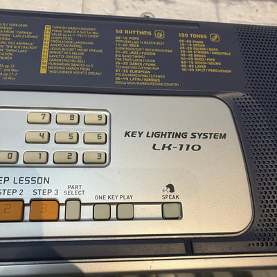 Casio LK-110 Digital Piano with Illuminated Keys