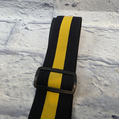 Ernie Ball Black And Gold " Racer" Guitar Strap