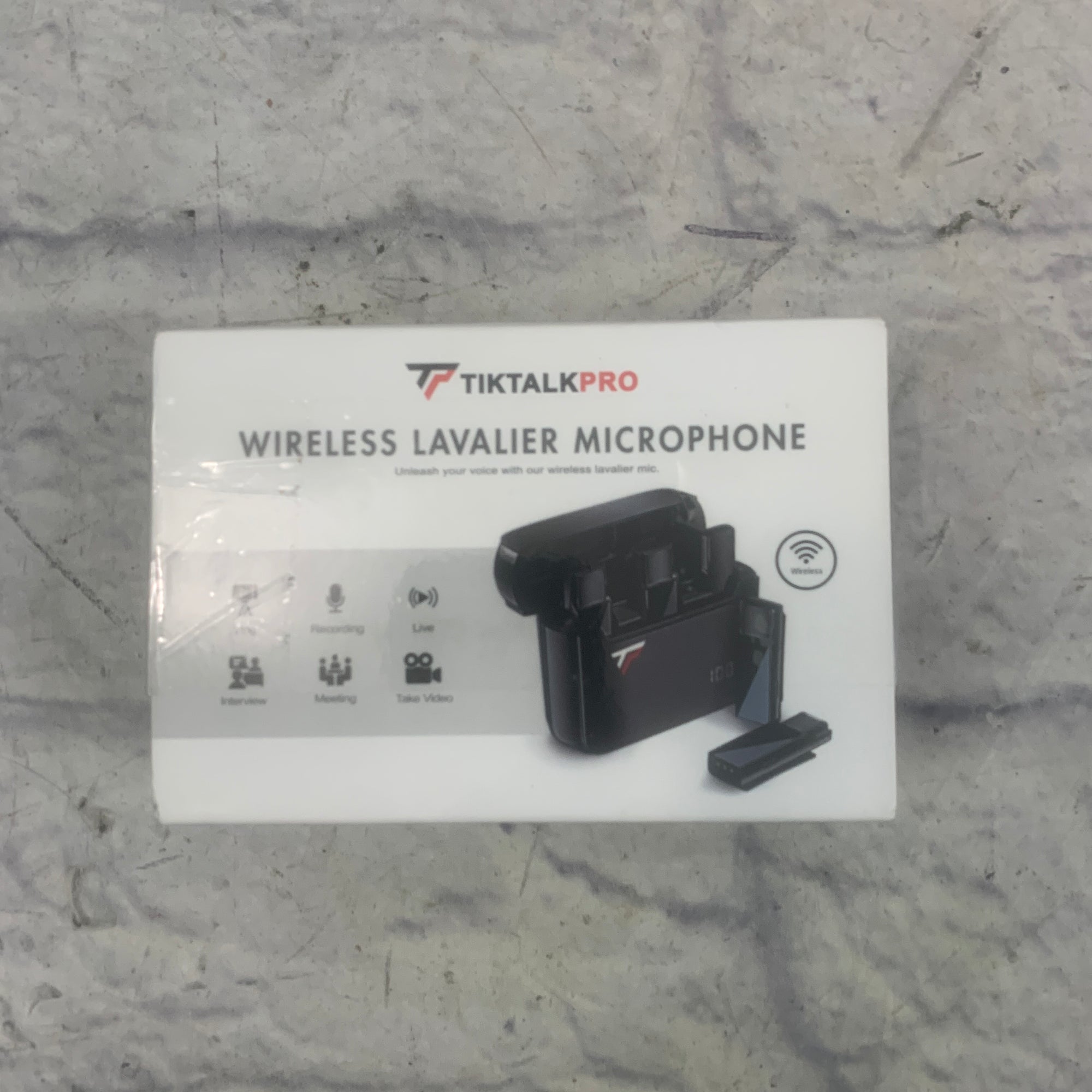 TikTalk Wireless Lavalier Microphone