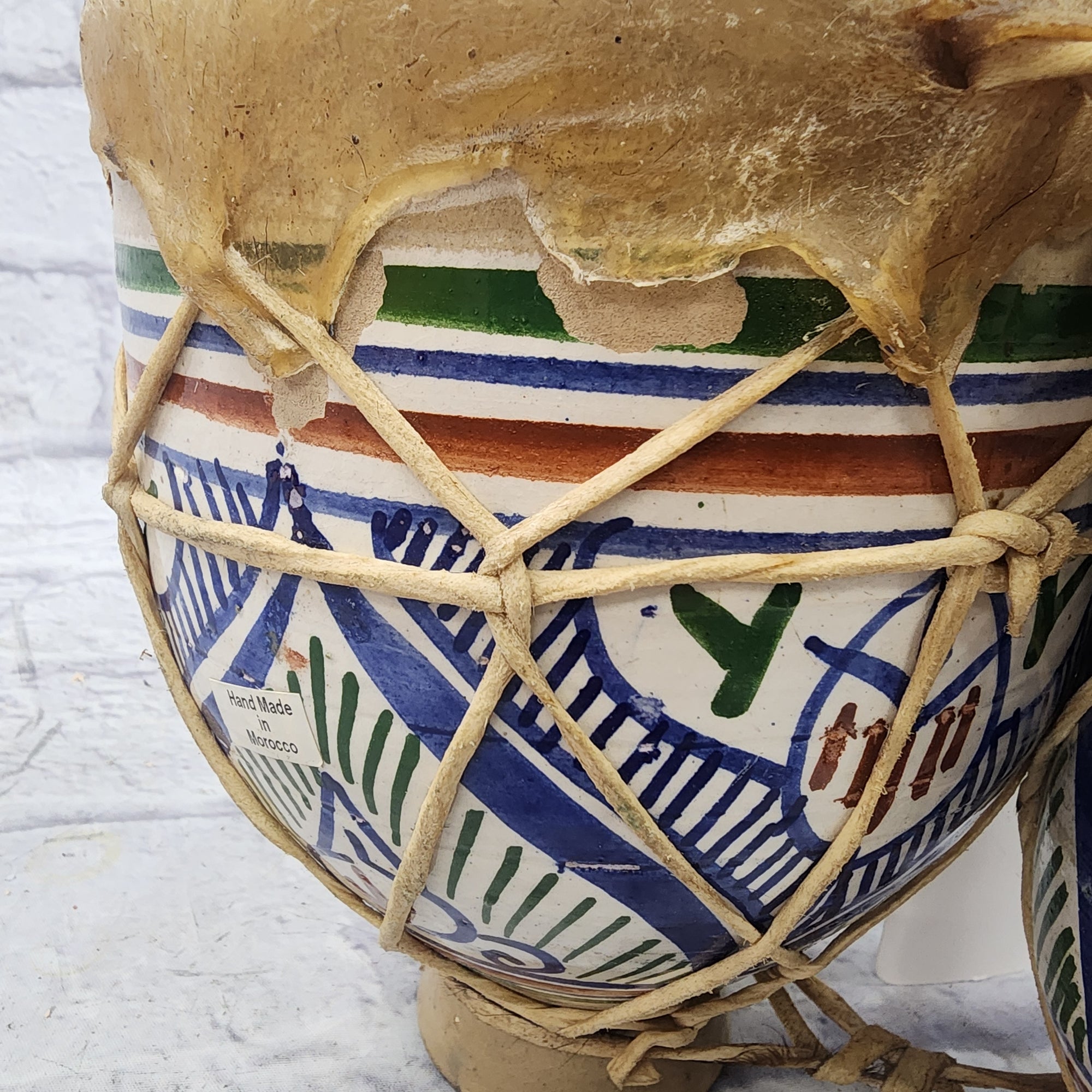 Unknown Moroccan Tam Tam Medium Hand Drum