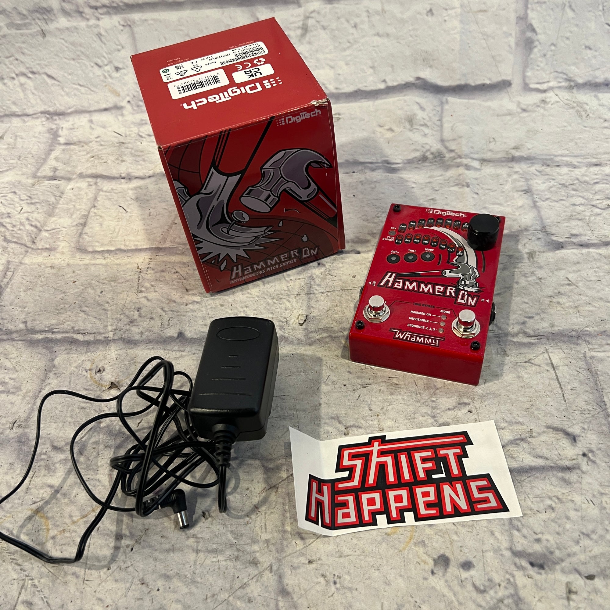 Digitech Hammer On Whammy Pedal