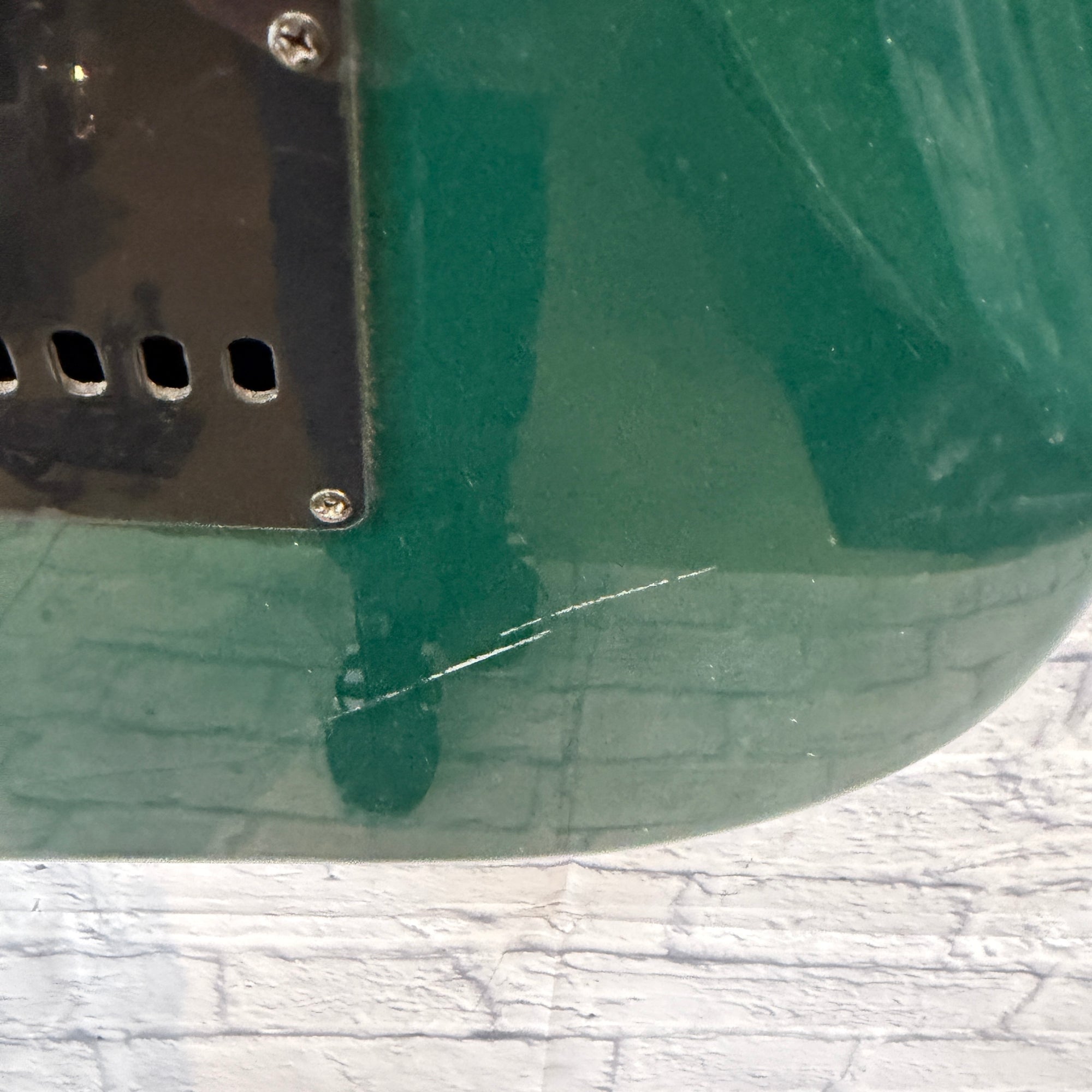 Fender Squier Standard Series HH Stratocaster Electric Guitar - Metallic Green