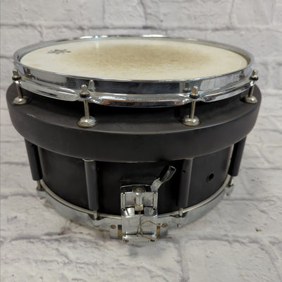 Stingray Percussion Black Fiberglass Snare Drum 14x5.5 Snare