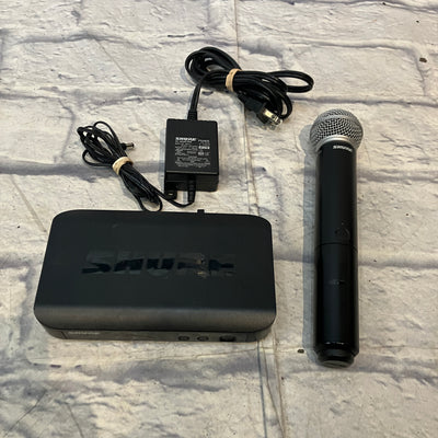 Shure SLX4 & BLX4 Wireless Receiver and Microphone