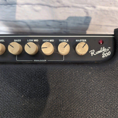 Fender Rumble 200 V3 Bass Combo Amp