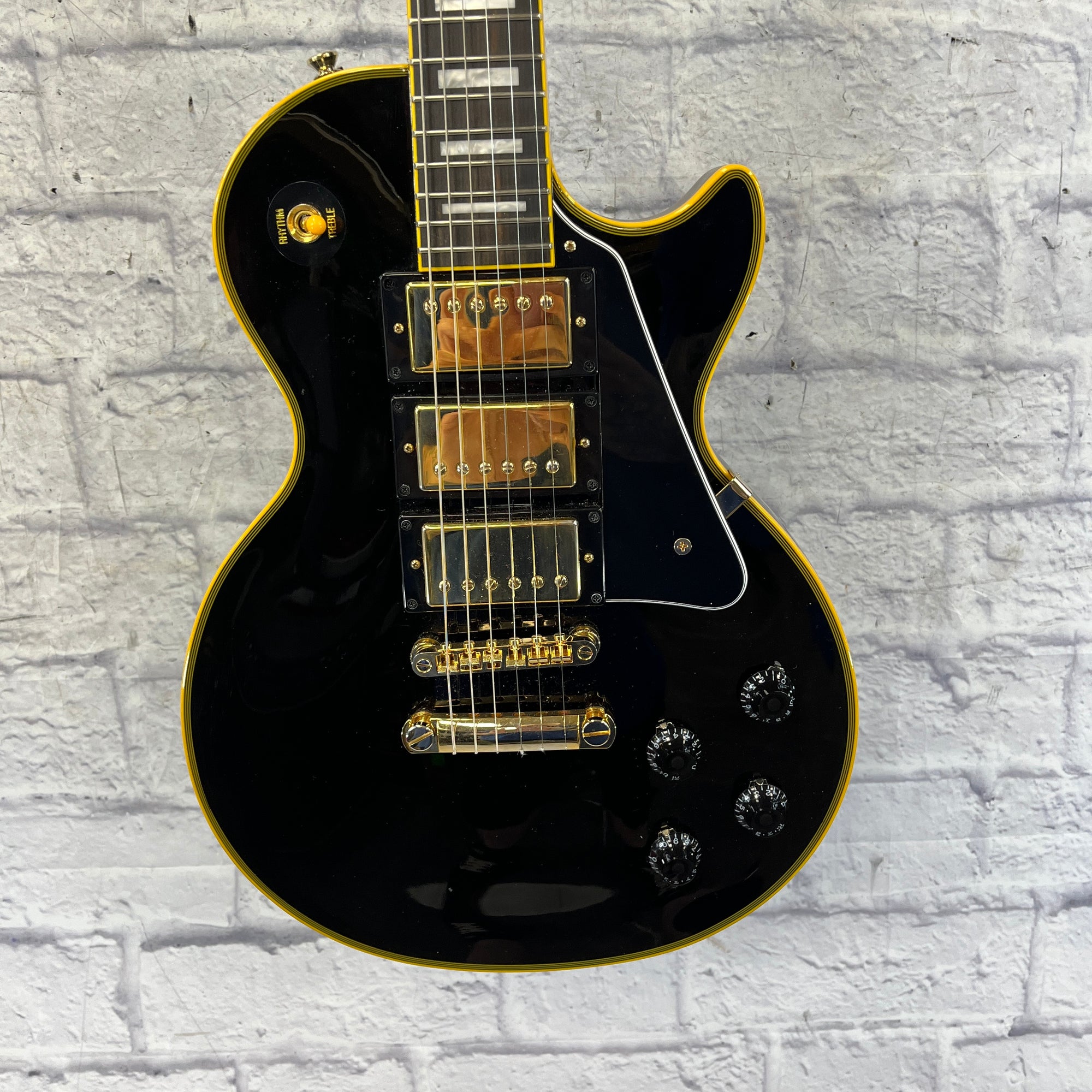 Epiphone Joe Bonamassa Signature Black Beauty Les Paul Electric Guitar with Case