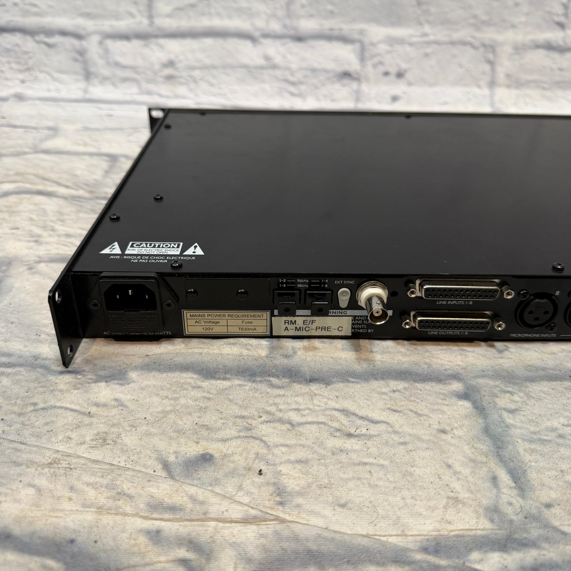 Focusrite Platinum OCTOPRE 8-Channel Microphone Preamp Rack Preamp