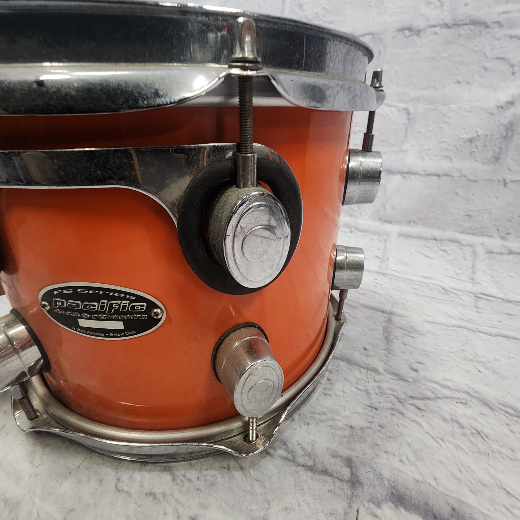 PDP Pacific Drums & Percussion 10 FS Series Orange Rack Tom