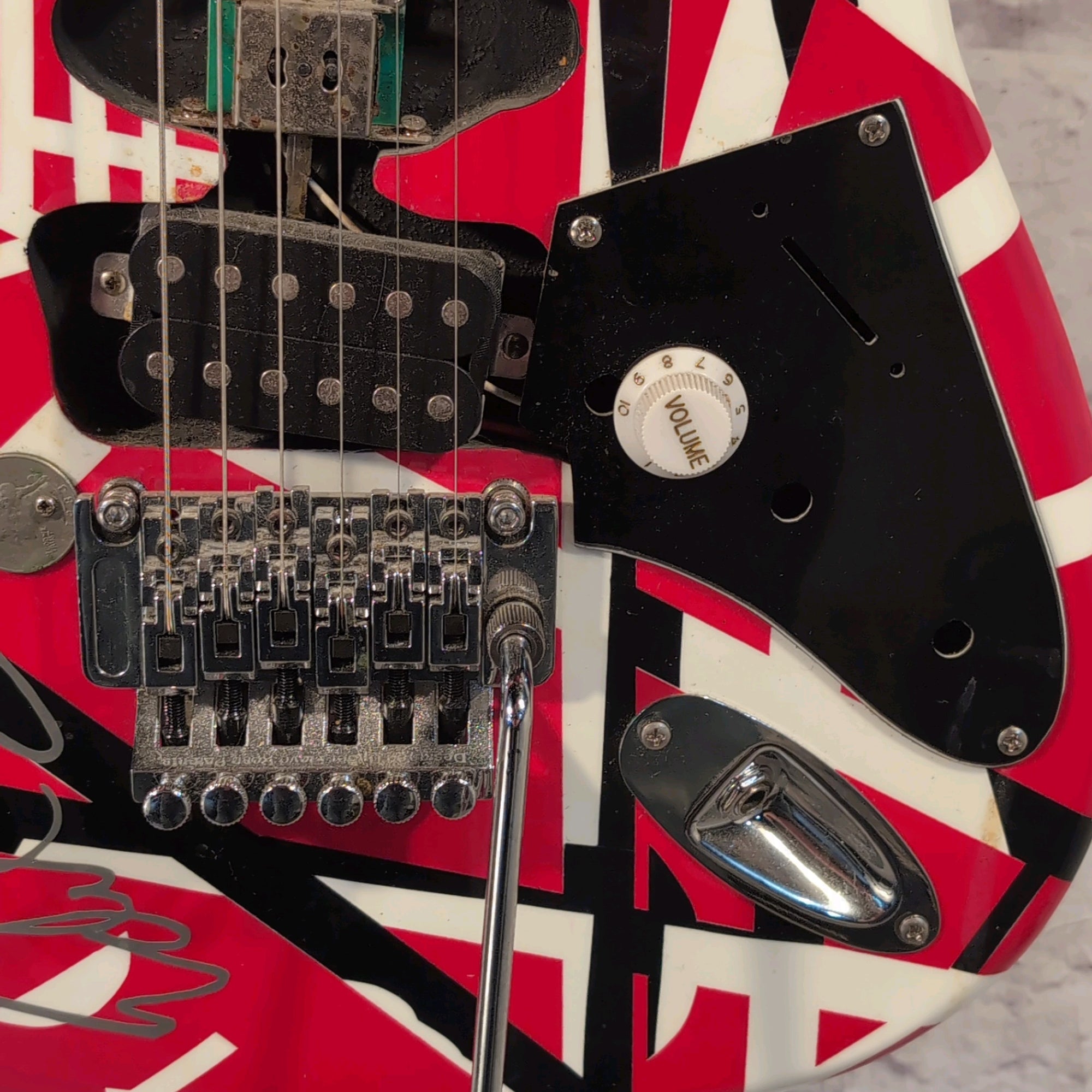 Unofficial Frankenstrat Replica Eddie Van Halen Guitar